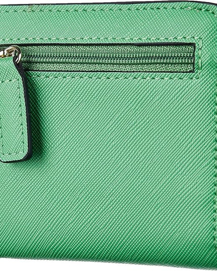 Toughergun Women’s Small Slim Leather Wallet with RFID Protection, Compact Bifold Mini Purse with Clear ID Window